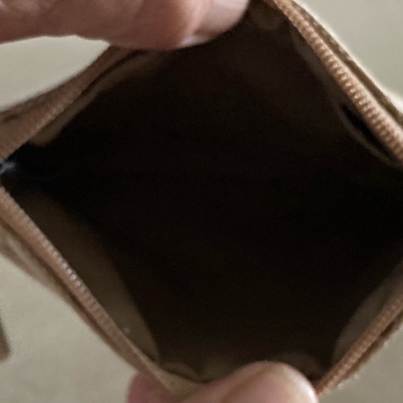 Coach Khaki Cream Wrist Wallet - Picture 4 of 4